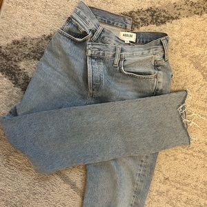 AGOLDE Criss Cross Jeans Size 24 (like new)